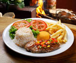 Arroz com Feijão e Carne